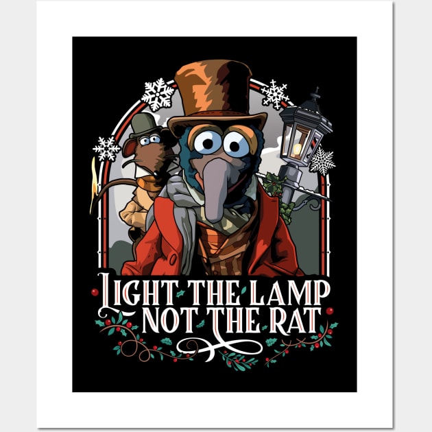 Muppet Christmas Carol - Gonzo & Rizzo Wall Art by RetroReview